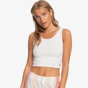 Roxy Good Keepsake Cropped Tank Top NWOT